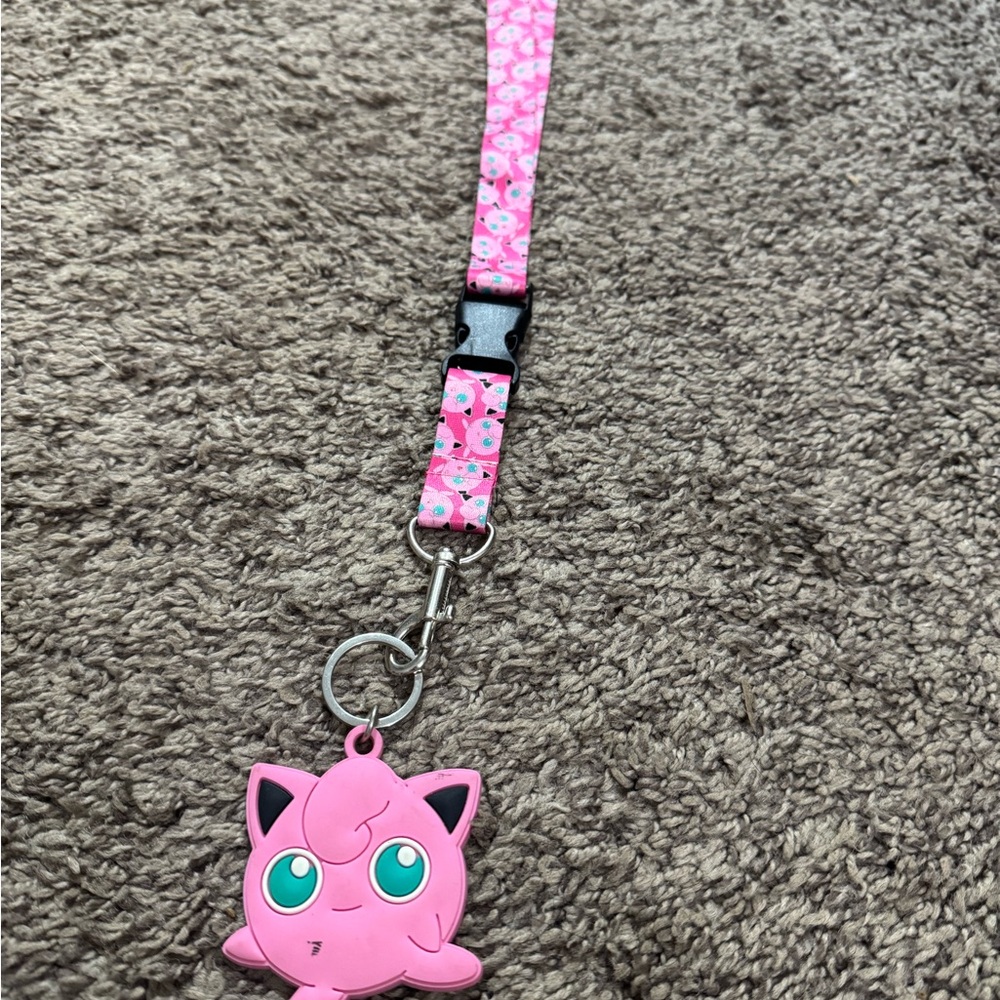 Jigglypuff Lanyard